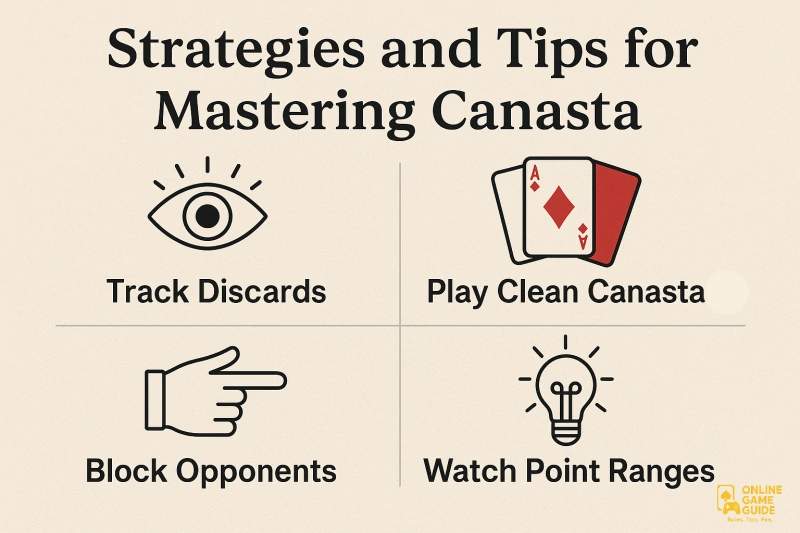 Strategies and Tips - canasta at onlinegameguide.com