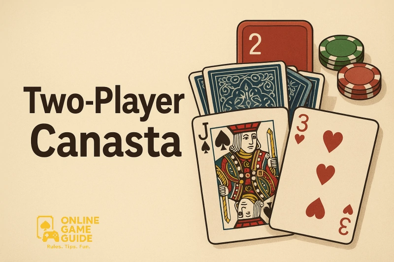 Two-Player Canasta onlinegameguide.com