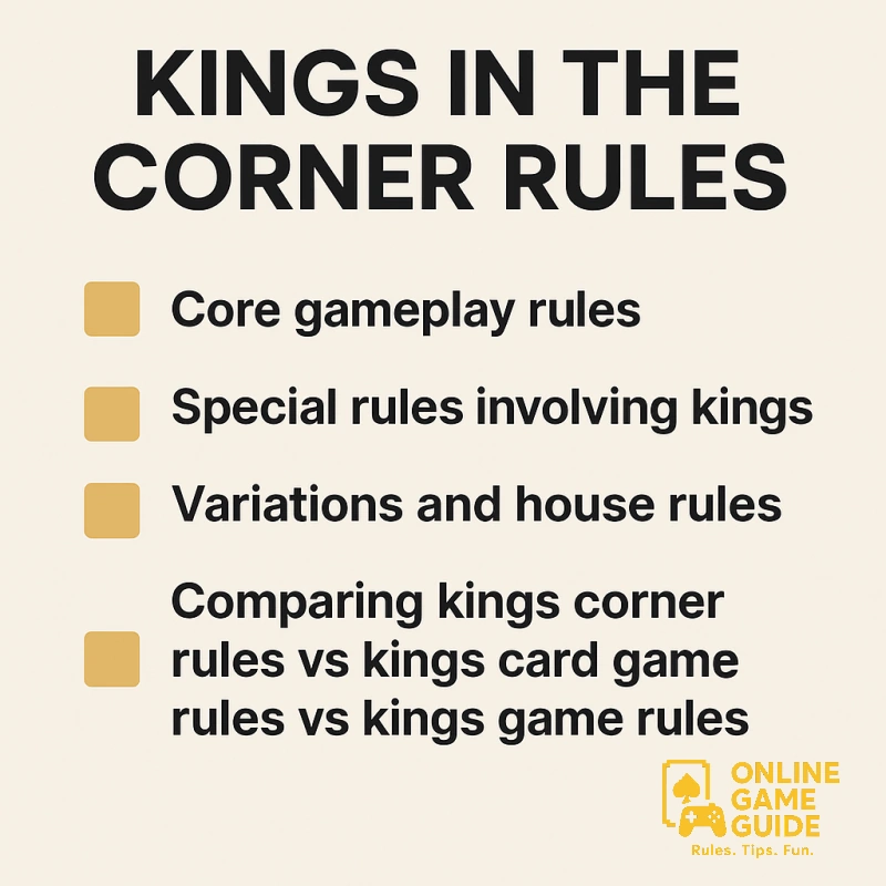 kings game rules